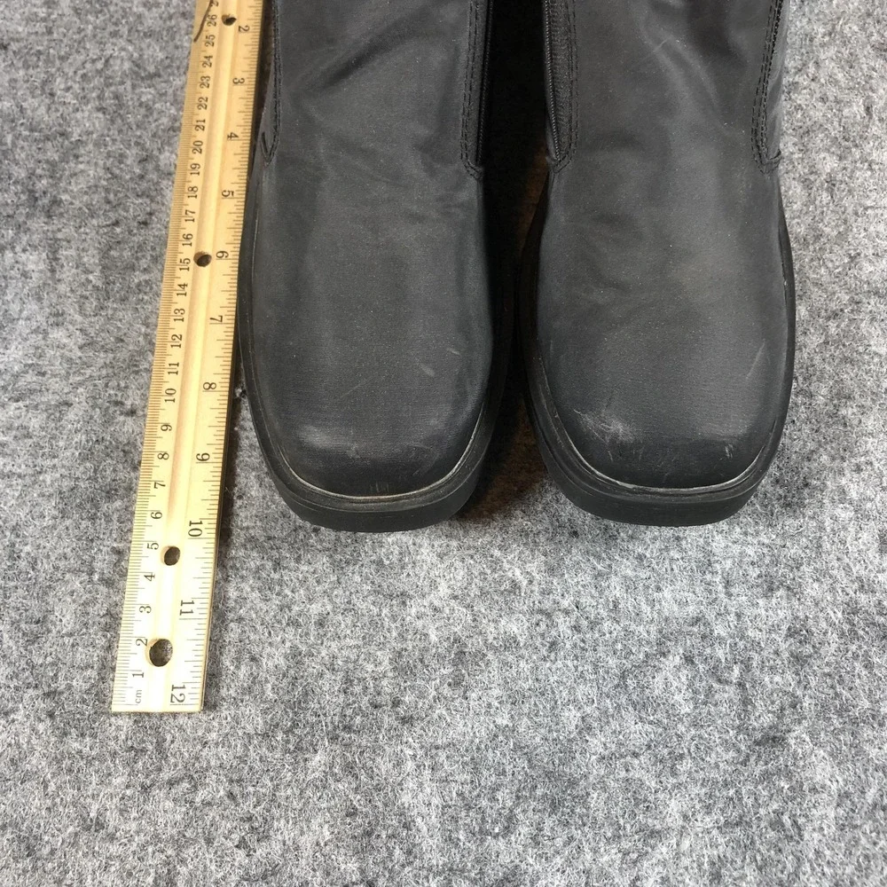 Totes Boots Womens Size 7 Black Piedmont‎ Ankle Block Heel Side Zip Booties
